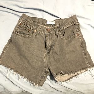 🌿$4 With a Bundle🌿Grey cut offs